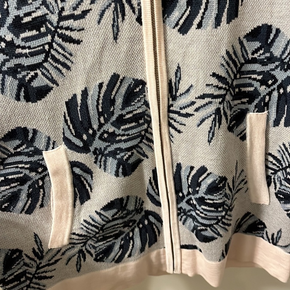 Ramy & Ray Paris Pink and Gray zip sweater - Small. - Picture 4 of 8